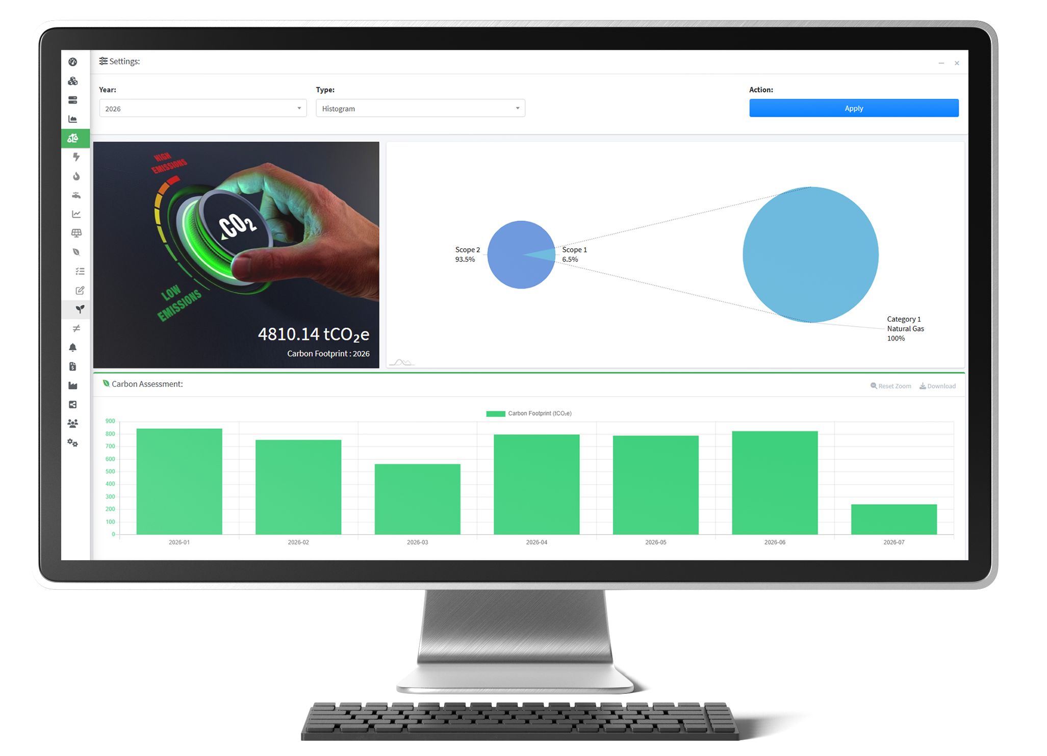 EnergySave Carbon Footprint Dashboard
