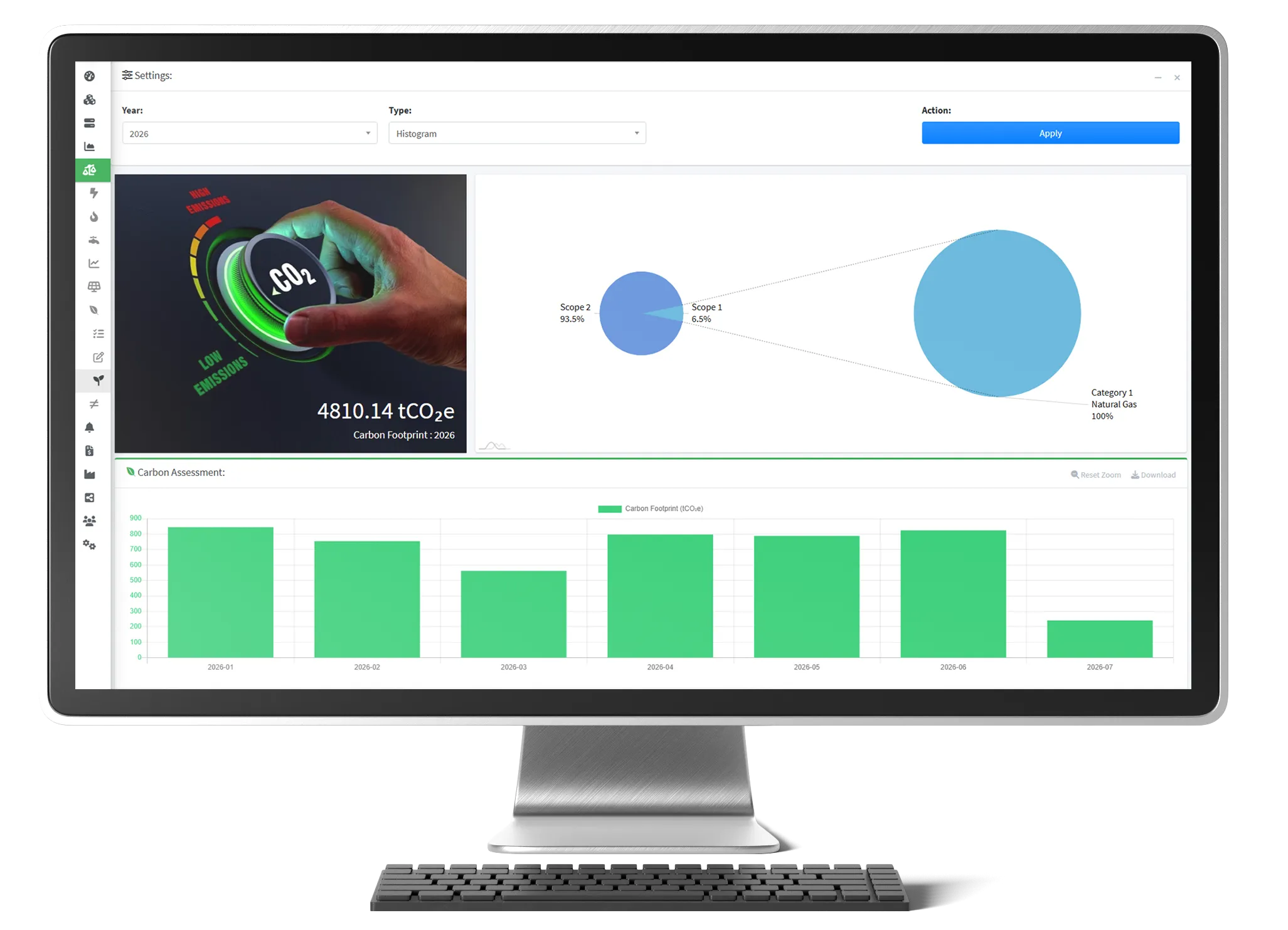 EnergySave Carbon Footprint Dashboard