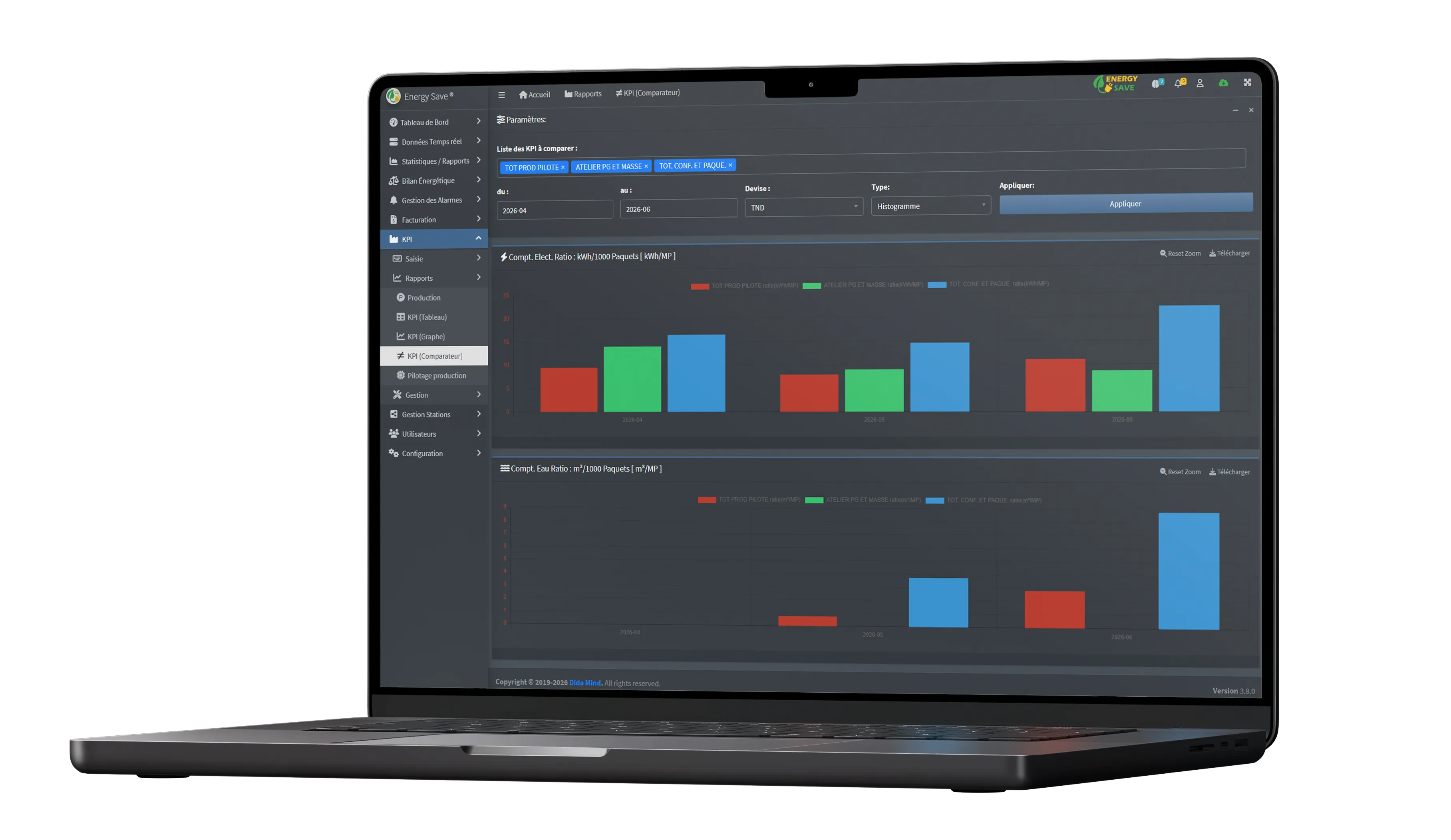 EnergySave KPIs and Analysis Calculation Engine